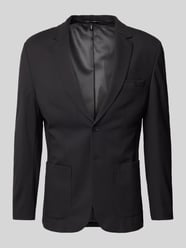 Slim fit colbert met reverskraag, model 'DELON' van SELECTED HOMME - 1