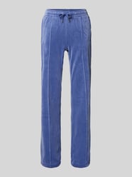 Spodnie dresowe z podłużnymi szwami model „TINA” od Juicy Couture - 45