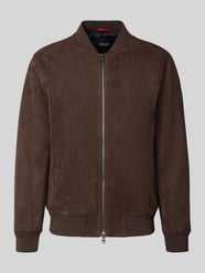 Regular Fit Bomberjacke in Leder-Optik Modell 'Rapid' von CINQUE - 40