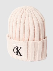 Beanie mit Label-Stitching von Calvin Klein Jeans Rosa - 15