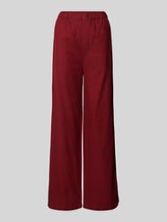 Relaxed fit pyjamabroek met labelpatch van Calvin Klein Underwear Bordeaux - 6