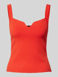 Top mit Wellensaum von Marc Cain Orange - 3