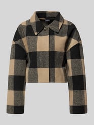 Jacke mit Umlegekragen Modell 'Short jacket' von Gina Tricot Beige - 41