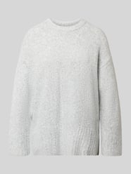 Sweter z prążkowanymi wykończeniami od PIECES - 35