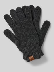 Handschoenen van een mix van katoen en viscose met kasjmier, model 'solid' van bugatti - 2