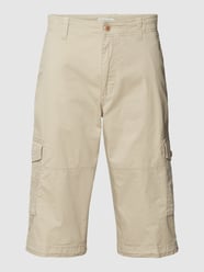 Caprihose mit Eingrifftaschen von bugatti Beige - 27