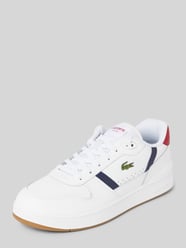 Leren sneakers met labelstitching van Lacoste - 31