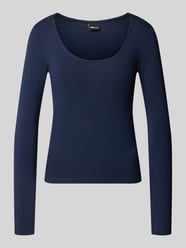 Longsleeve mit geripptem Rundhalsausschnitt von Gina Tricot - 26