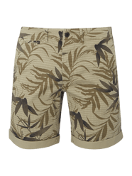 Regular Fit Shorts mit Allover-Muster von Jack & Jones - 38