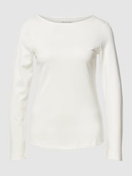 Longsleeve mit U-Boot-Ausschnitt von Christian Berg Woman Beige - 23