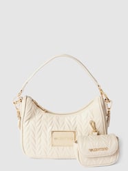 Handtasche mit Strukturmuster Modell 'SUNNY RE SHOULDER BAG' von VALENTINO BAGS Weiß - 36