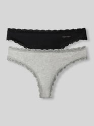 String aus Baumwoll-Mix im 2er-Pack von Calvin Klein Underwear - 15