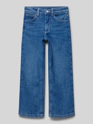 Wide Leg Jeans mit 5-Pocket-Design von Tom Tailor Blau - 6