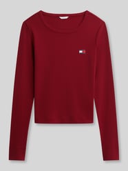 Pyjamaoberteil mit Logo-Patch von Tommy Hilfiger - 41