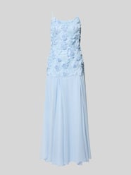 regular fit maxi-jurk met bloemige garnering model 'Feodora' van YAS - 5