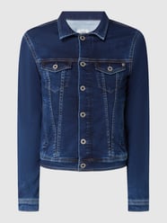 Jeansjacke mit Stretch-Anteil Modell 'Core' von Pepe Jeans Blau / Türkis - 24