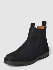 Chelsea Boots mit elastischen Einsätze Modell 'RICKY' von Selected Homme Schwarz - 24