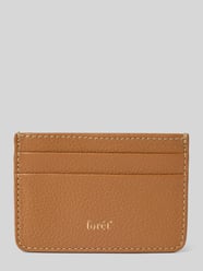 Lederkartenetui mit Label-Print von Forét - 3