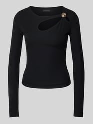 Longsleeve mit Cut Out Modell 'ZAMA' von Guess Schwarz - 32