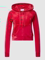 Sweatjack met siersteentjes, model ‘MADISON’ van Juicy Couture Roze - 1