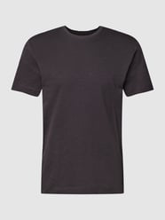 T-Shirt mit melierter Optik Modell 'Uni Slub Tee' von Tom Tailor Grau - 8