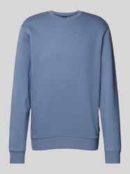 Sweatshirt in unifarbenem Design von Only & Sons Blau - 12