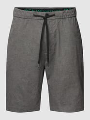 Regular Fit Bermudas mit Gesäßtasche Modell 'yarn' von Tom Tailor Denim Grau - 33