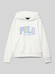 Hoodie aus reiner Baumwolle von Polo Ralph Lauren Teens Beige - 30