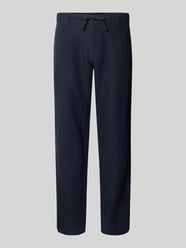 Regular Fit Leinenhose mit Bügelfalten Modell 'LEROY' von SELECTED HOMME - 1