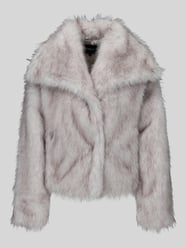 Relaxed Fit Webpelzjacke Cropped Modell 'DAWN LIFE' von ONLY - 31