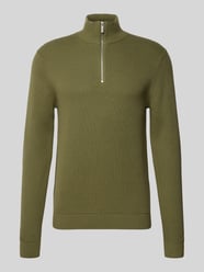 Troyer o kroju regular fit z czystej bawełny model 'DANE' od Selected - 12