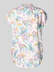 Regular fit blouseshirt met kapmouwen van Emily Van den Bergh - 14