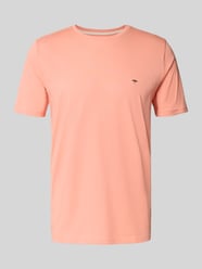 T-shirt z wyhaftowanym logo od Fynch-Hatton - 5