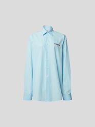 Unisex Hemd mit Brand-Detail von VETEMENTS Blau / Türkis - 36
