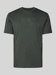 T-Shirt mit Label-Print Modell 'TRAIN' von EA7 Emporio Armani - 11