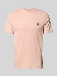 T-Shirt mit Motiv- und Statement-Stitching Modell 'JANUS' von Blend Pink - 13