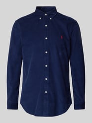 Custom Fit Freizeithemd mit Logo-Stitching von Polo Ralph Lauren Blau - 29