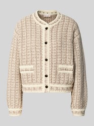 regular fit jack met strass-steentjes van Liu Jo White - 7
