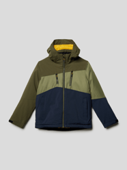 Kurtka funkcyjna w stylu Colour Blocking od Killtec Zielony - 23