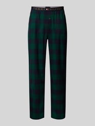 Pyjamabroek met labeldetail van Tommy Hilfiger Groen - 31