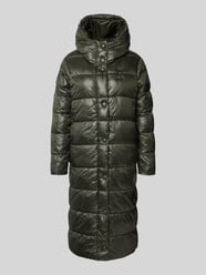 Gewatteerde lange jas met labeldetail, model 'BELLEVUE' van Blauer Usa - 33