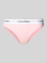 Slip mit Label-Bund von Calvin Klein Underwear Pink - 18