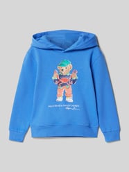 Regular Fit Hoodie mit Motiv-Print von Polo Ralph Lauren Kids - 40