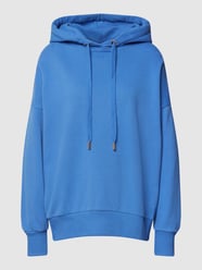 Oversized hoodie met labeldetail van Rich & Royal Blauw / turquoise - 25