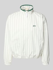 Jas met streeppatroon en ritssluiting van BLKVIS - 39