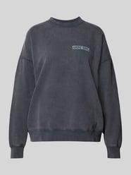 Regular Fit Sweatshirt mit Logo-Print von Anine Bing - 44