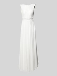 Abendkleid mit Spitzenbesatz von Mascara - 3