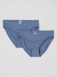 Slip per 2 stuks  van SANETTA Blauw / turquoise - 23