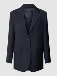 Blazer mit Reverskragen Modell 'CECI' von Weekend Max Mara Blau / Türkis - 15