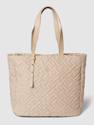 Tote Bag mit Label-Applikation von Tommy Hilfiger Beige - 48